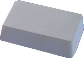 Mineralnagerstein, Block weiß, 120g