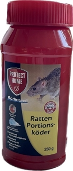 Protect Home Ratten- und Mäuseportionsköder, Packung 250g