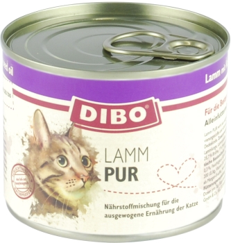 DIBO-Dosenfutter Cat Lamm