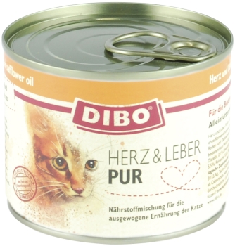 DIBO-Dosenfutter Cat Herz-Leber-Pur