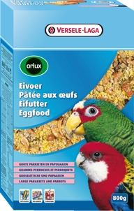 Orlux Eifutter trocken für Großsittiche und Papgeien, 800gr.