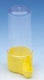 Fontäne, klein, gelb, ca. 70ml, mit flachen Fuss